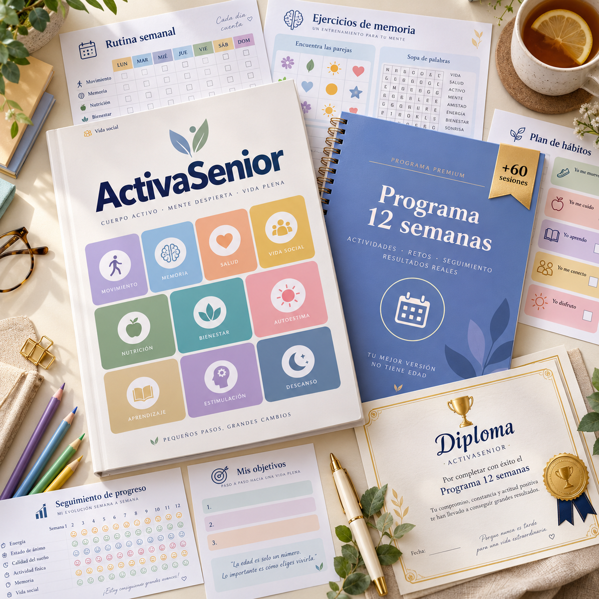 ActivaSenior – Programa Premium de 12 Semanas